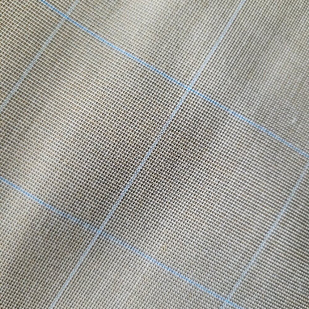 Men's 34x30 Dress Pants Louis Raphael Tailored Tan Plaid